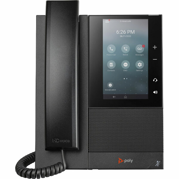 Poly CCX 505 Open SIP Wi-Fi IP Phone - 2200-49735-025